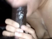 Deepthroating at party 7/16