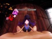 Genshin Impact - Mona's Xmas Gift [UNCENSORED VR HENTAI 4K R-18 MMD] 8/16