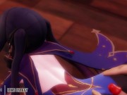 Genshin Impact - Mona's Xmas Gift [UNCENSORED HENTAI 4K R-18 MMD] 2/16