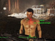 Porn with a handsome Italian and a big dick | Fallout porno 1/16