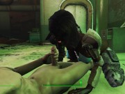 Porn with a handsome Italian and a big dick | Fallout porno 10/16
