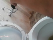 FIRST TIME HOLDING HIS DICK WHILE HE PEEING 13/16