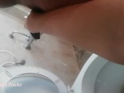 FIRST TIME HOLDING HIS DICK WHILE HE PEEING 5/16