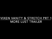 EPIC Stretch & Vixen Vanity Ebony Redhead Big Ass Natural Tits BBW Takes BBC BTS More Lust Trailer 1/16