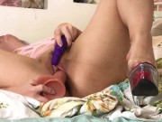 Babe Passionate Fingering Pussy after Night Club - Homemade 15/16