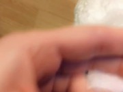 Inside view of a soaked diaper. It Full abdl 16/16
