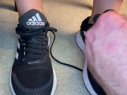 CUM ON SOCKS MAKE HER WEAR THEM! 15/16