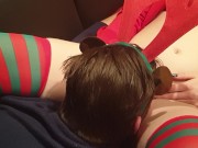 Xmas Gift for Cukold rudolf. 8/16