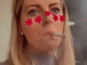 Hot onlyfans Smoker smoking fetish 2/16