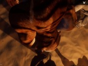 Wild Life / Furry Girls Taking Turns to get some Cum 9/16