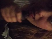 sloppy head to my bestfriend; screaming fuck his bitch! watch me suck his dick how youre supposed to 11/16