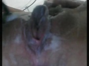 Shaving Hairy Pussy Bushes. Close Up Teen Pussy 5/16