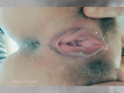 Tik Tok Dripping Cum Sperm from Teen Pussy after Creampie 12/16