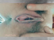 Tik Tok Dripping Cum Sperm from Teen Pussy after Creampie 13/16