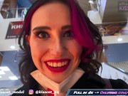 Fuck me in Zara Fitting Room for Cuckold BF - Public Agent Pickup Student to Deep Blowjob & Real Sex 9/16