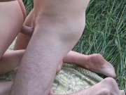 Peeping a vulgar blonde on the beach and stole her clothes 15/16