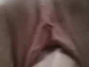Jerking off inside her pussy 2 10/16