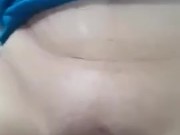 Jerking off inside her pussy 2 12/16