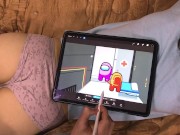 Among Us animation Impostor porn (this is how I make my animations) Behind The Scenes 1/16