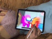 Among Us animation Impostor porn (this is how I make my animations) Behind The Scenes 13/16