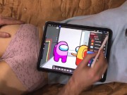 Among Us animation Impostor porn (this is how I make my animations) Behind The Scenes 7/16