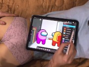 Among Us animation Impostor porn (this is how I make my animations) Behind The Scenes 8/16