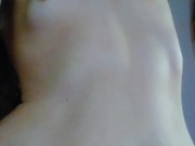 Hairy ONLYFANS Slut PinkMoonLust Plays ROUGH with TINY CUTE SMALL SAGGY TIT TITTIES BREAST NIPPLES 14/16