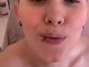 Smoking in the shower  9/16