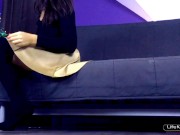 Новогодняя фотосессия закончилась сексом и спермой на попку 1/16