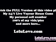 Hot wife makes sex tape w/ YOU watching her hubby's w/ BJ riding doggystyle creampie - Lelu Love 1/16