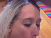 Jayce owns lacey’s throat and covers her face in cum 9/16