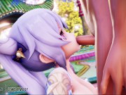 Genshin Impact - Keqing CATCH THE WAVE & SeX [MMD R-18] 15/16