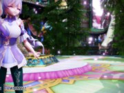 Genshin Impact - Keqing CATCH THE WAVE & SeX [MMD R-18] 2/16