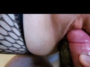 I LOVE MY BIG BLACK DILDO AND HIS DICK IN ME AT THE SAME TIME 16/16