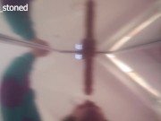 Sloppy Mirror Dildo Blowjob 5/16