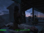 Cowgirl Porn in a Building with Glass Windows | Adult games 13/16