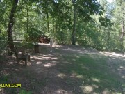 Tag Team Girl Lost in Woods! Marilyn Sugar Epic Squirting and Creampie - Part 1 of 2 2/16