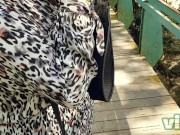 Christmas sex, Thailand natural park with beautiful girl big tits & fucking in doggy style 15/16