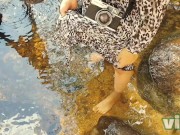 Christmas sex, Thailand natural park with beautiful girl big tits & fucking in doggy style 16/16