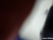 He tied his girlfriend to the bar and left her ass red with so many spankings 14/16