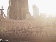 Blonde Cheerleader Fucks Her High School Sweetheart - EroticaX 1/16