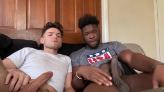 Jocks Jerk Off Together And Bust Their Loads To Porn - RedTube