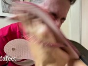 PREV Stepmother and Step aunt Double havaianas make stepson foot worship them FOOT SLAP FLIP FLOPS 11/16