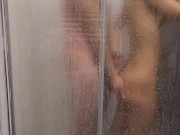 Shower with my big ass college roommate 1/16