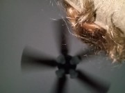 stepbrother & stepsister quiet fuck in living room while parents are asleep 16/16