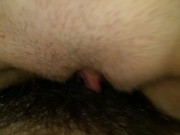 stepbrother & stepsister quiet fuck in living room while parents are asleep 7/16