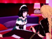 Aether fucks the receptionist Katheryne, cums in her ass - Genshin Impact Hentai. 1/16