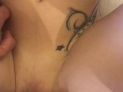 Sexy blonde with big boobs get fuck really hard  11/16