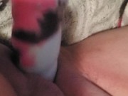 Stretching my pussy with my bad dragon 13/16