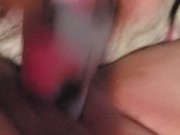 Stretching my pussy with my bad dragon 14/16